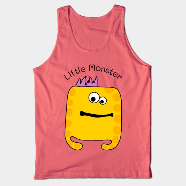 Little Monster Tank Top by Slightly Unhinged